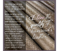 For the LOVE of Leather, Reason 13 – Highest Quality