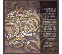For the LOVE of Leather, Reason 1 – It Lasts a Lifetime…