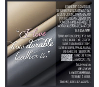 For the LOVE of Leather, Reason 4 – Durability