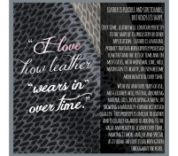 For the LOVE of Leather, Reason 7 – It Wears In