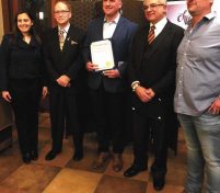 Edward L. Wilkinson Industry of the Year Award given to Townsend Leather Edward L. Wilkinson Industry of the Year Award given to Townsend Leather