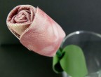 Pink Leather Rose