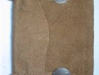 Suede Cowhide in Custom Brown – Hand-Bound Leather Journal