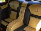Classic Leather in Interior of a Custom Auto