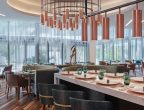 Art Ovation Hotel, Autograph Sarasota FL – Jewel of the Sea Shimmering Suede Deep Ocean Green Designed by Studio 11